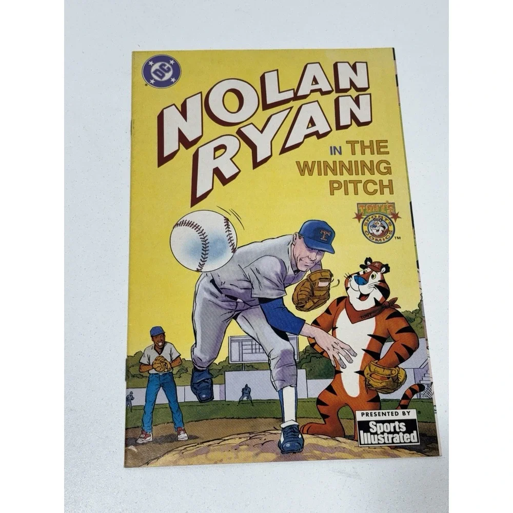 NOLAN RYAN The Winning Pitch #1 (DC / Sports Illustrated Comics 1992)